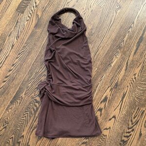 Free People Beach- BRAND NEW NEVER WORN! Chocolate Brown Cover-up Size Medium